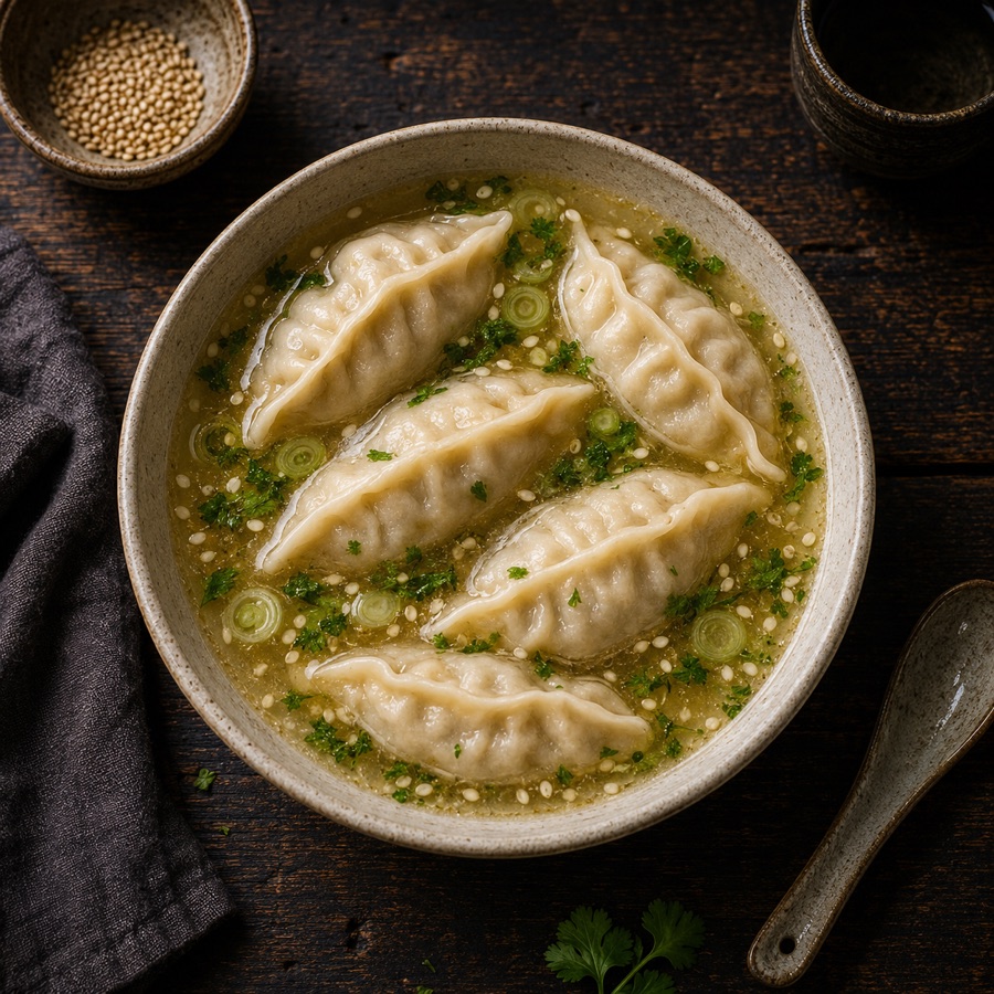 Dumplings Soup