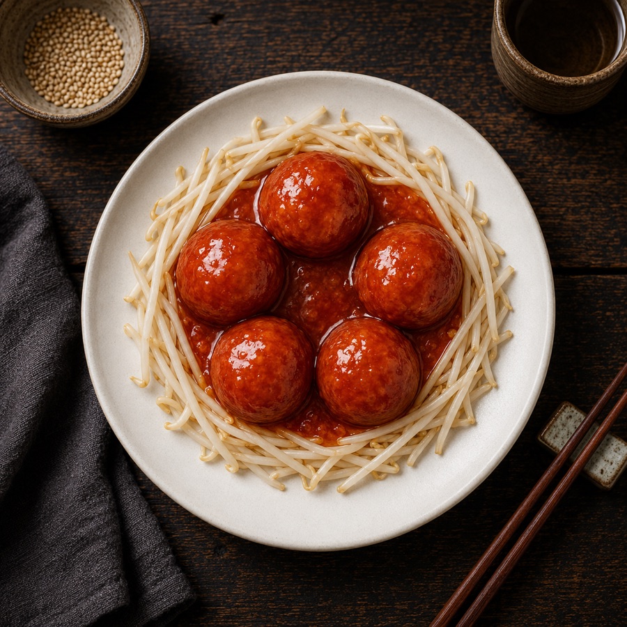Sweet and Sour Chicken Ball